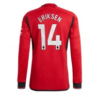 Manchester United Christian Eriksen #14 Replika Hemmatröja 2023-24 Långärmad